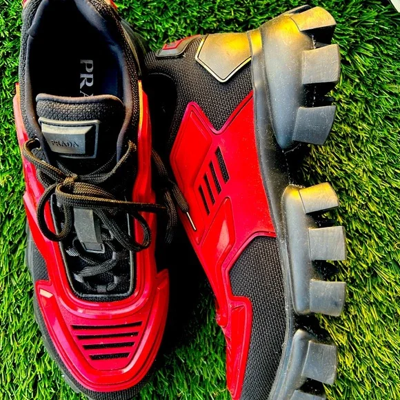 Prada Shoes Prada Cloudbust Thunder Red Poshmark